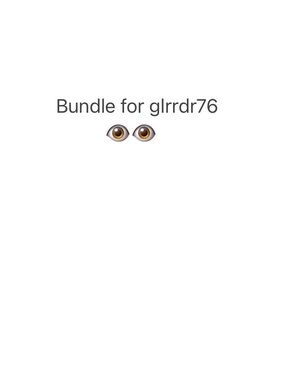 Bundle for glrrdr76